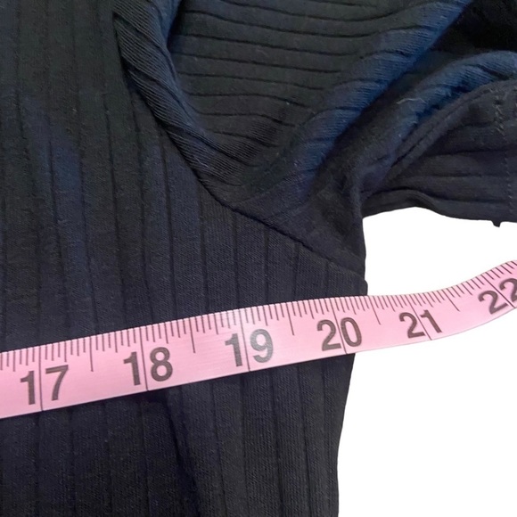 Rue+ Full Circle Trends Black Henley Short Sleeve Black Dress Size 2X - Picture 3 of 7